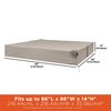 Modern Leisure Monterey Hot Tub Cover, 86 in. Square x 14 in. H, Beige 3096